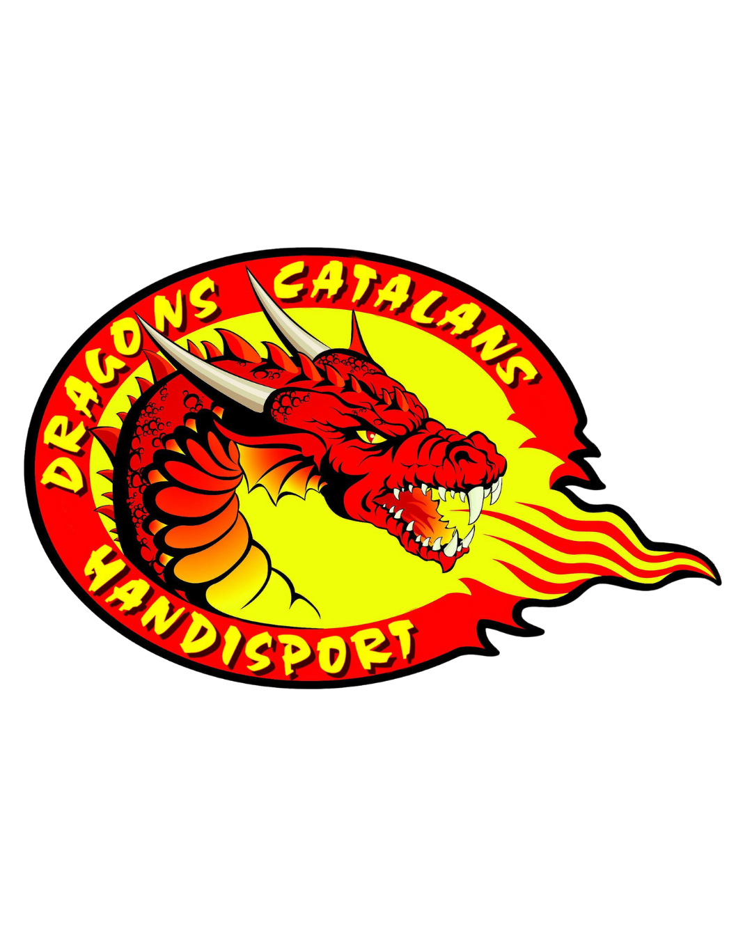 Logo Dragons Catalans Handirugby 1