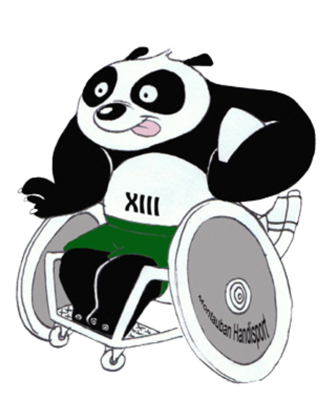 Logo Pandas Montauban Handisport